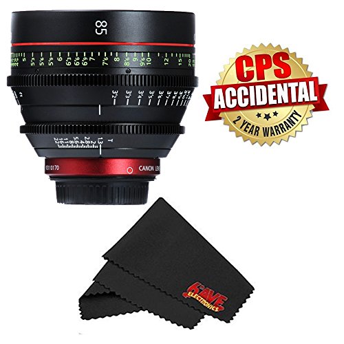 Canon CN-E Cinema Prime Lens International Version 2 Year Warranty 85MM