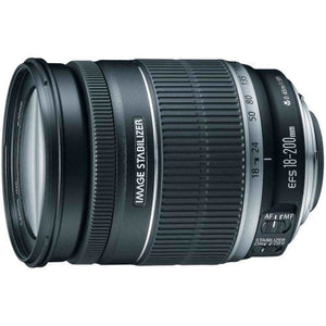 Canon EF-S 18-200mm f/3.5-5.6 IS Standard Zoom Lens for Canon DSLR Cameras - Used Canon