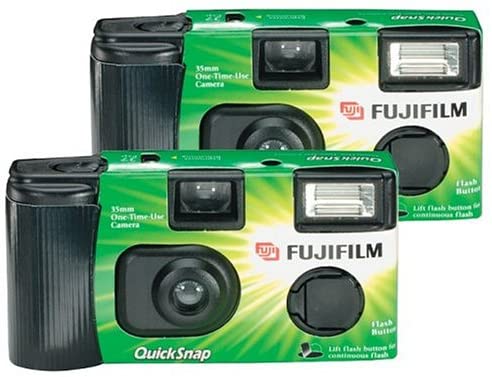 Fujifilm Quicksnap Flash 400 Single-Use Camera With Flash (2 Pack)
