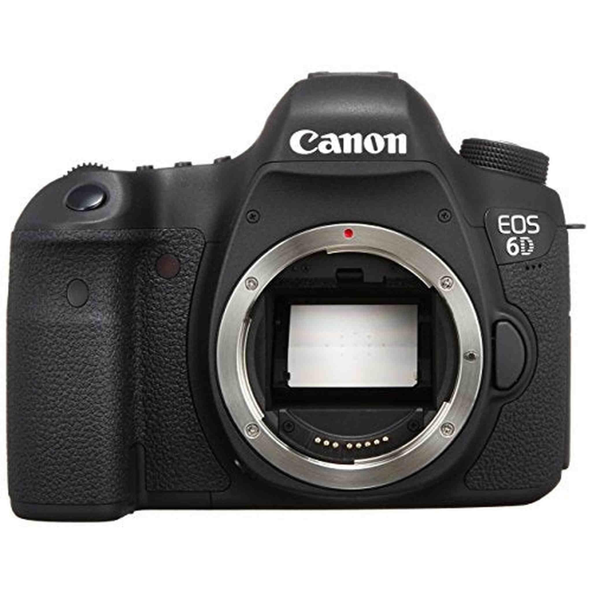 Canon EOS 6D 20.2 MP CMOS Digital SLR Camera with 3.0-Inch LCD Body Only - Wi-Fi Enabled - International Version No Warranty Canon