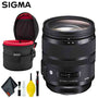 Sigma 24-70mm f/2.8 DG OS HSM Art Lens for Nikon F Intl Deluxe Bundle