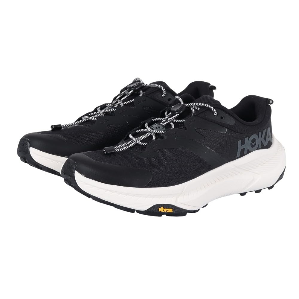 Hoka Women's Transport Black/Alabaster 7 Medium