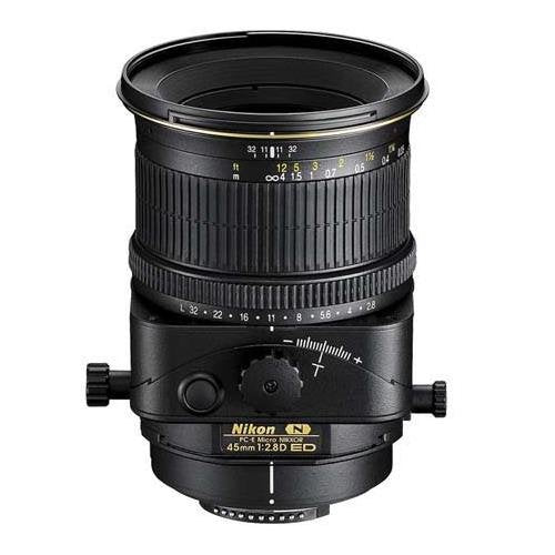 Nikon 45mm f/2.8 Perspective Control-E Nikkor Aspherical Manual Focus Lens - International Version No Warranty