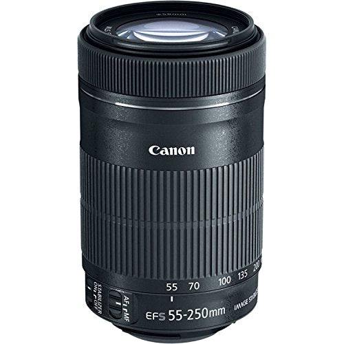 Canon EOS 77D DSLR Camera with 18-55mm is STM Lens & 55-250mm is STM Lens + Flexible Tripod + UV Protection Filter + Pro
