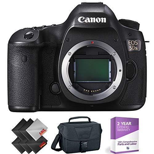 Canon EOS 5DS DSLR Camera (Body Only) + 1 Year Warranty Bundle