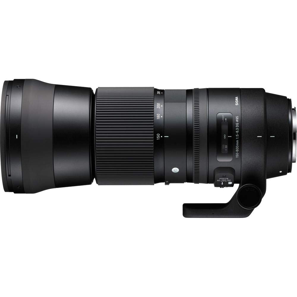 Sigma 150-600mm f/5-6.3 DG OS HSM Lens for Canon EF (USA) Deluxe Bundle