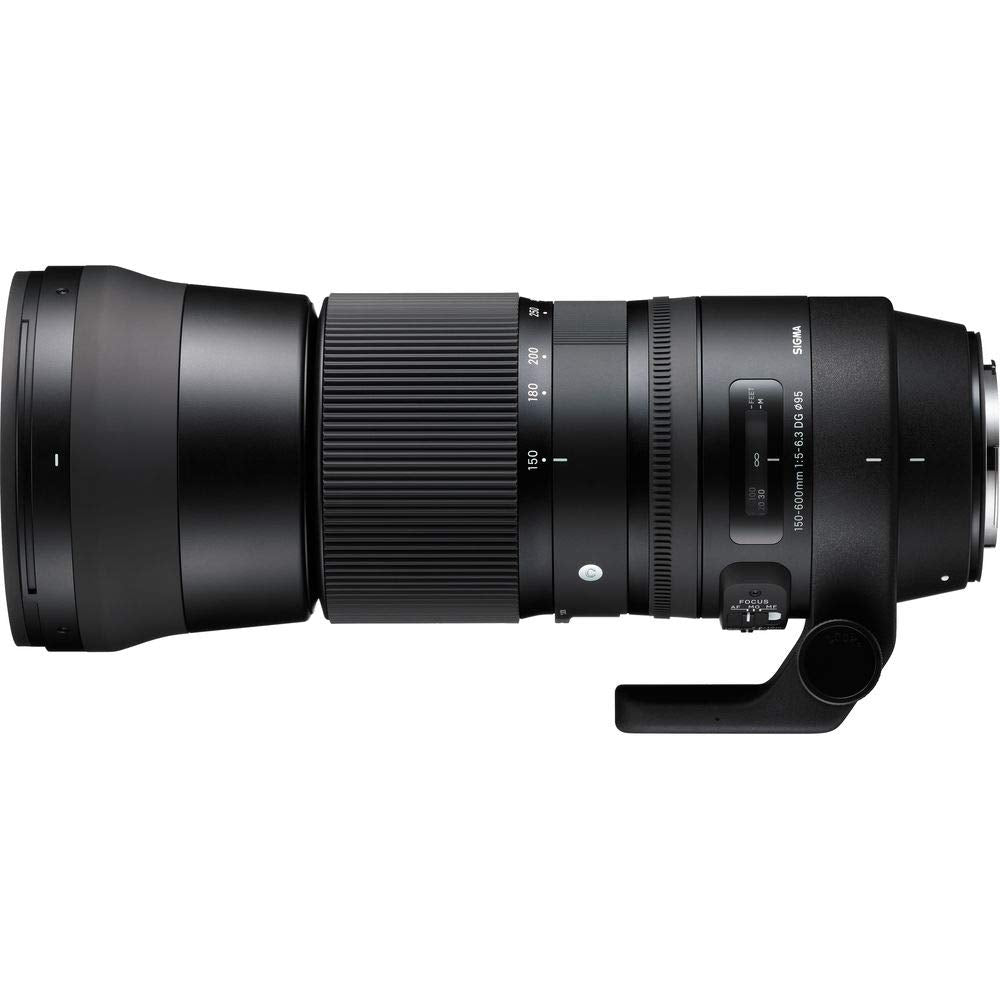 Sigma 150-600mm f/5-6.3 DG OS HSM Lens for Canon EF USA Deluxe Bundle