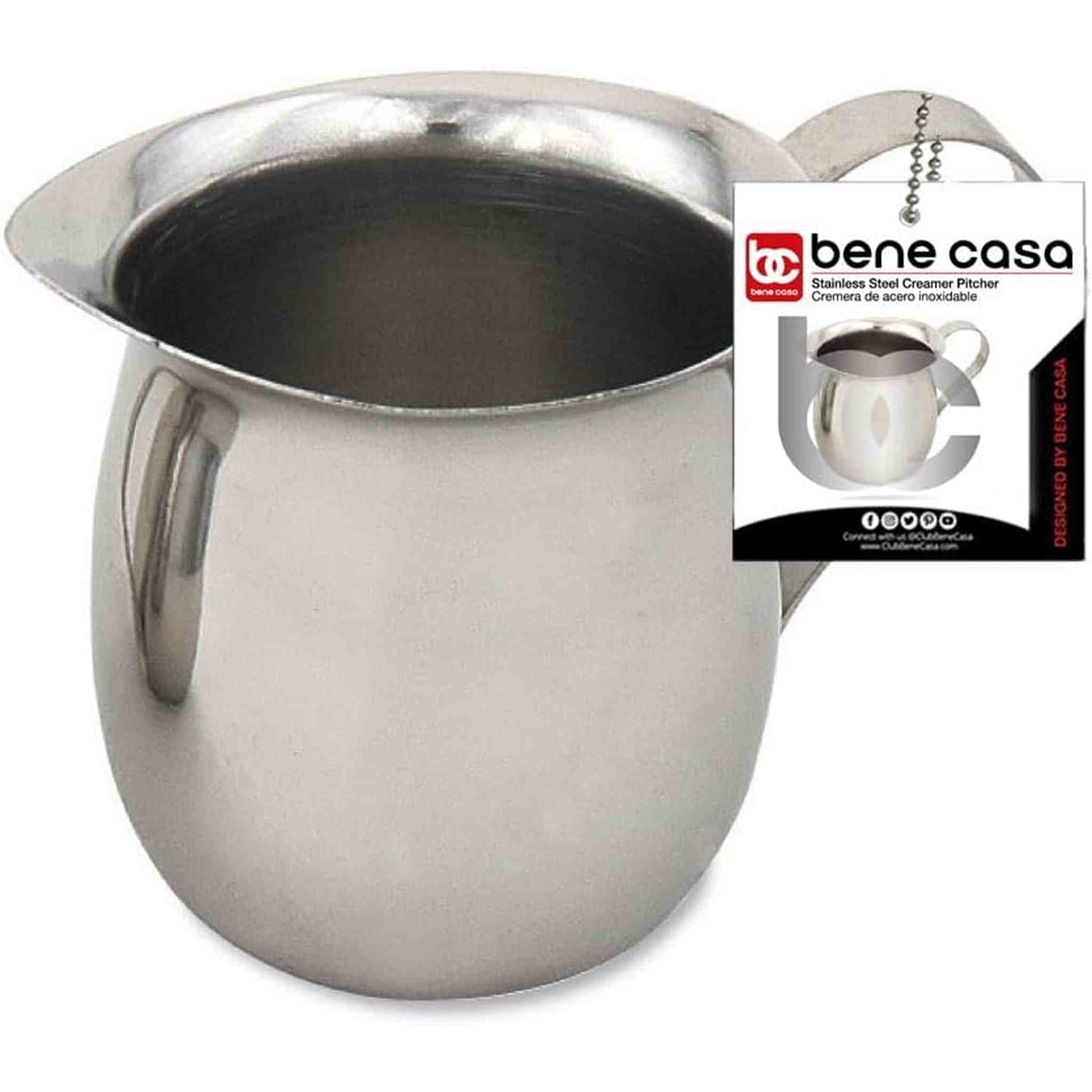 Bene Casa Classics Creamer Pitcher, 8-Ounce