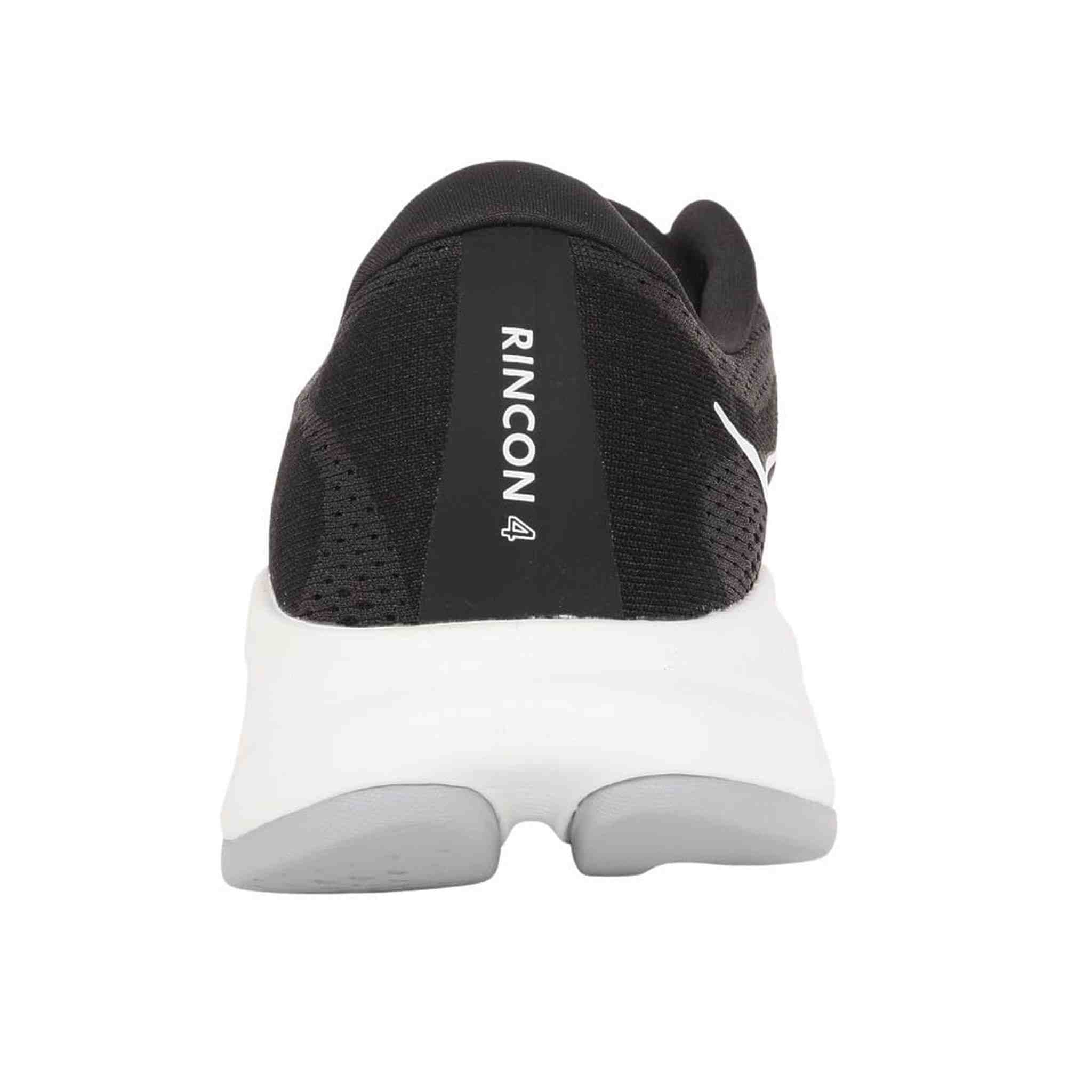 Hoka Men's Rincon 4 Sneaker, Black/White, 8