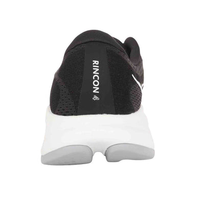 Hoka Men's Rincon 4 Sneaker, Black/White, 9.5