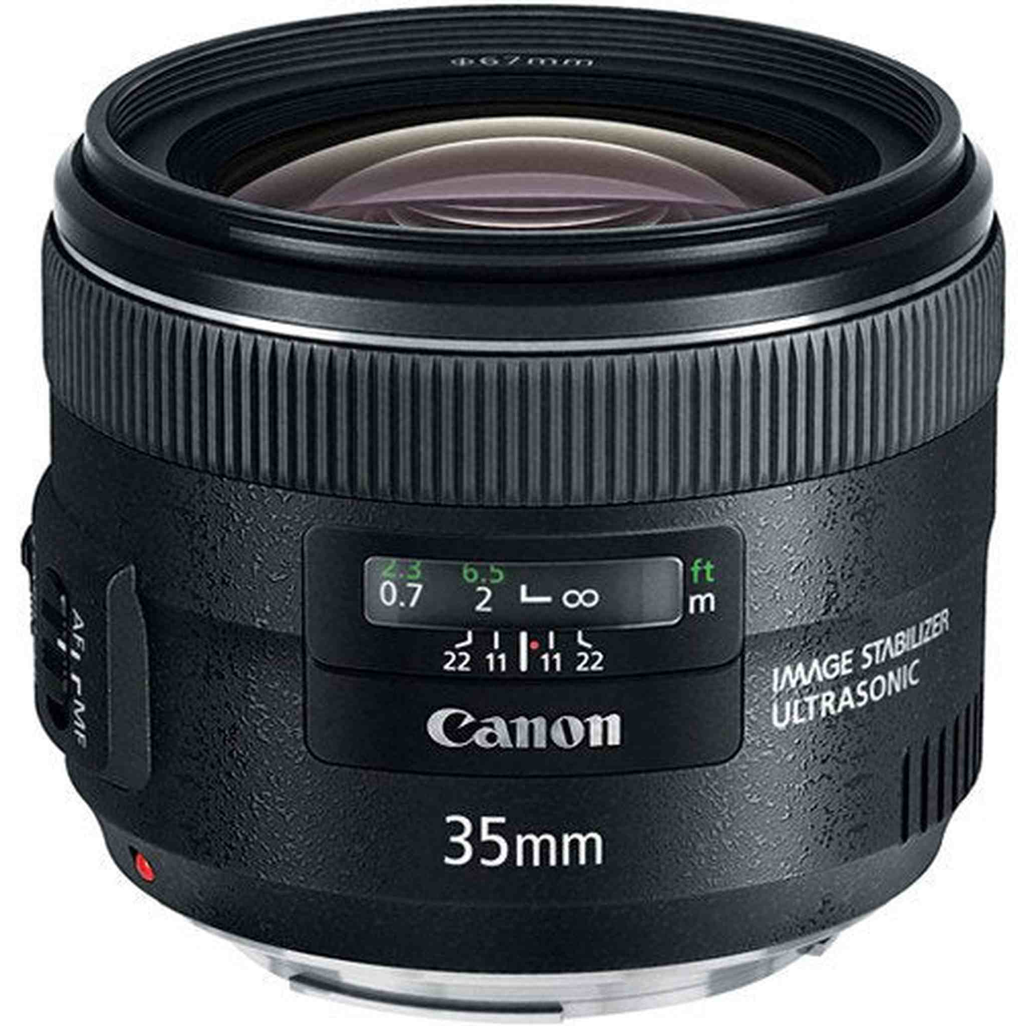 Canon EF 35mm f/2 is USM Lens for Canon EF Mount + Accessories International Model with 2 Year Warranty