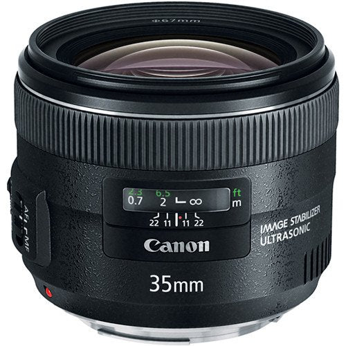 Canon EF 35mm f/2 is USM Lens for Canon EF Mount + Accessories International Model with 2 Year Warranty