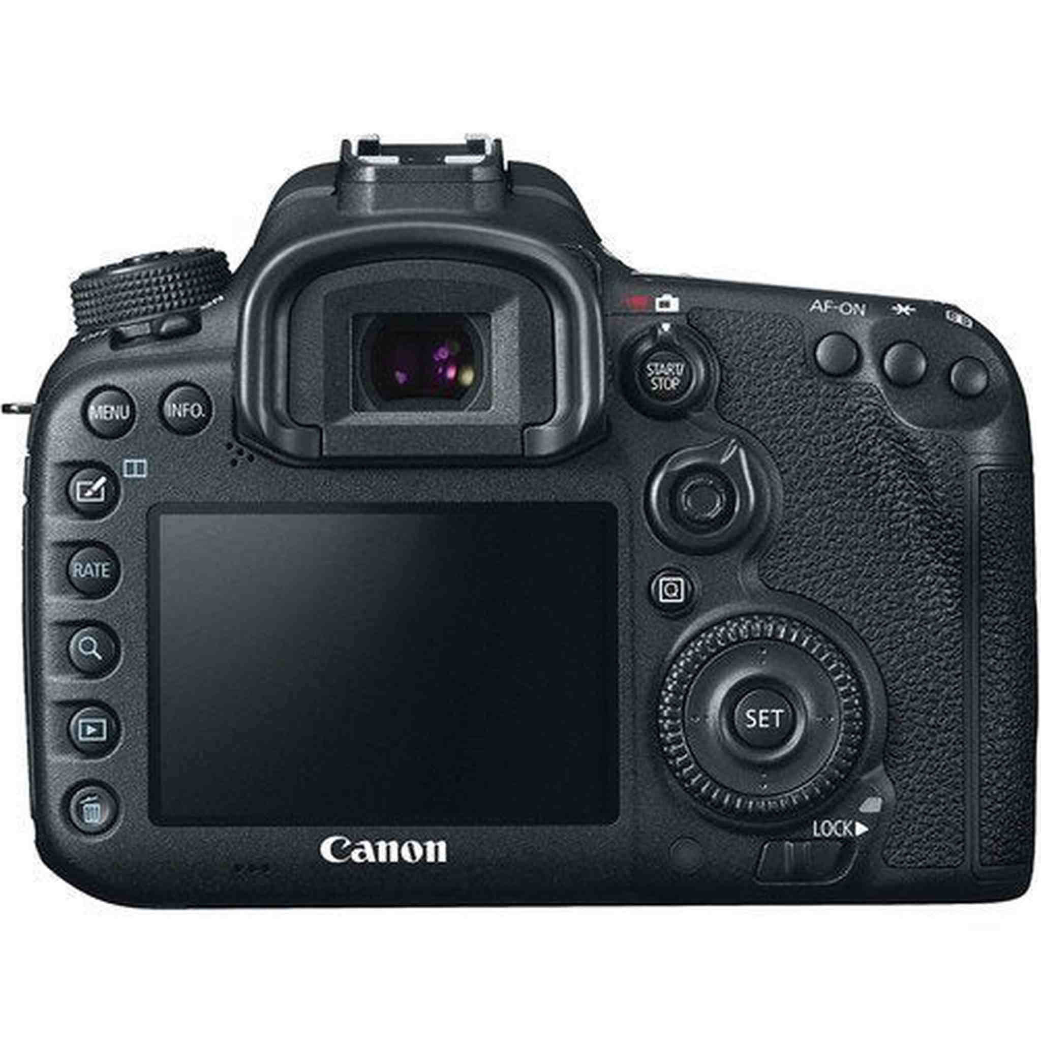 Canon EOS 7D Mark II DSLR Camera Body + 32GB Card + Camera CASE + Tripod - International Vesion No Warranty Canon