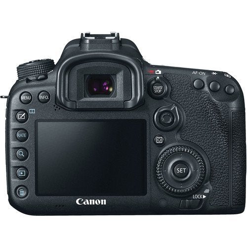Canon EOS 7D Mark II DSLR Camera Body + 32GB Card + Camera CASE + Tripod - International Vesion No Warranty