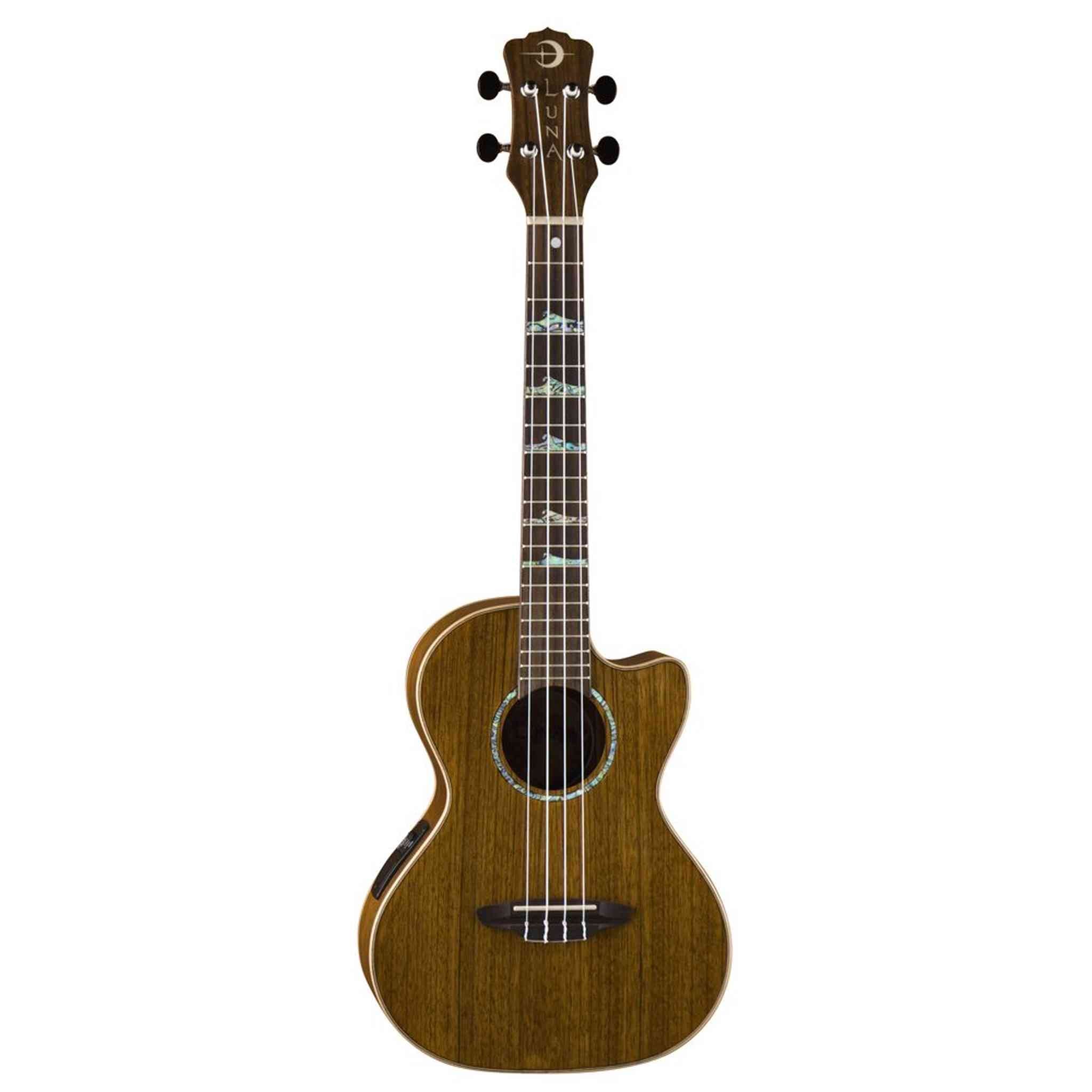 Luna 26 Inch High-Tide Ovangkol Tenor Ukulele Luna Guitars