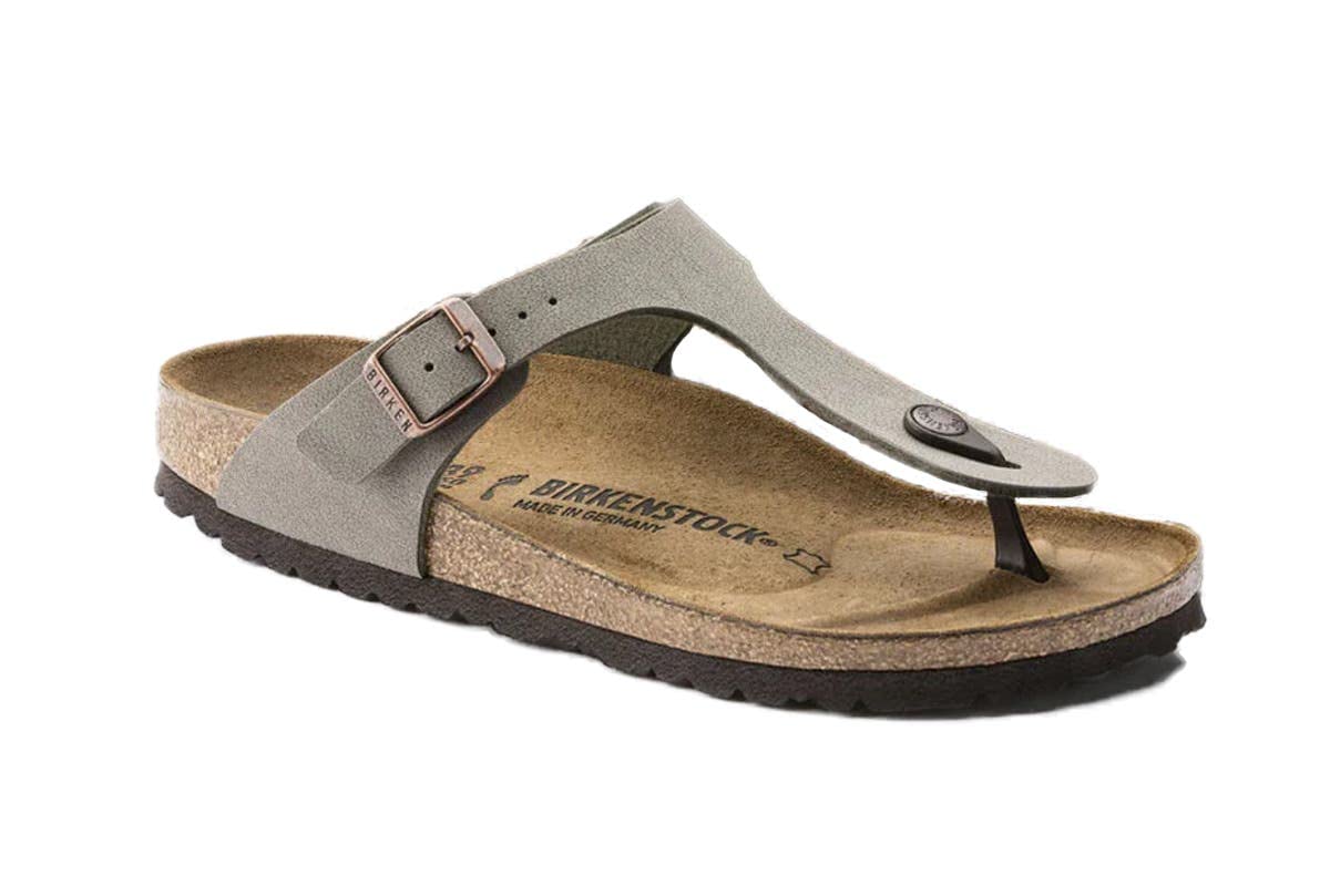 Birkenstock Women's GIzeh Thong Sandal, Stone, 42 M EU/11-11.5 B M US