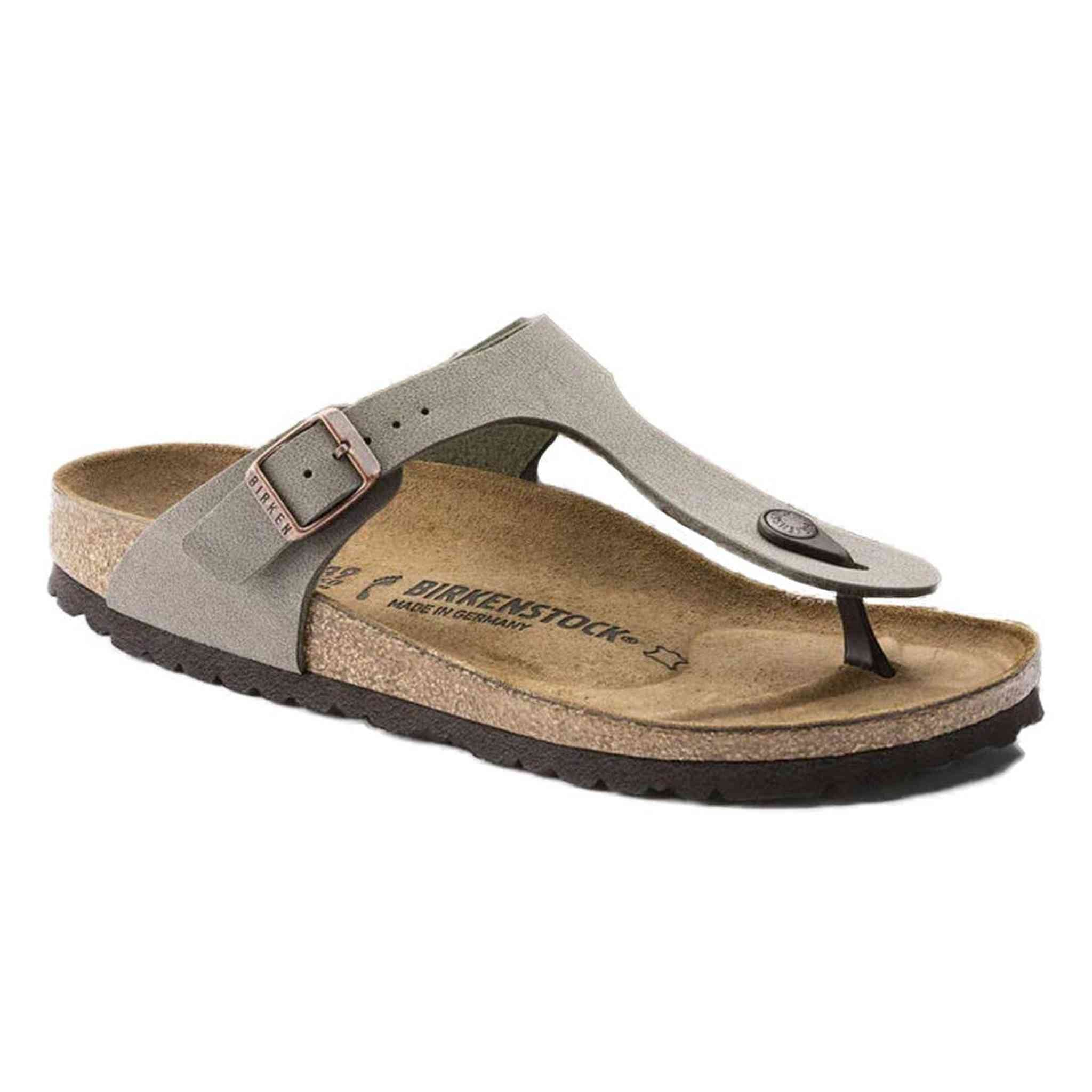 Birkenstock Women's GIzeh Thong Sandal, Stone, 42 M EU/11-11.5 B M US Birkenstock