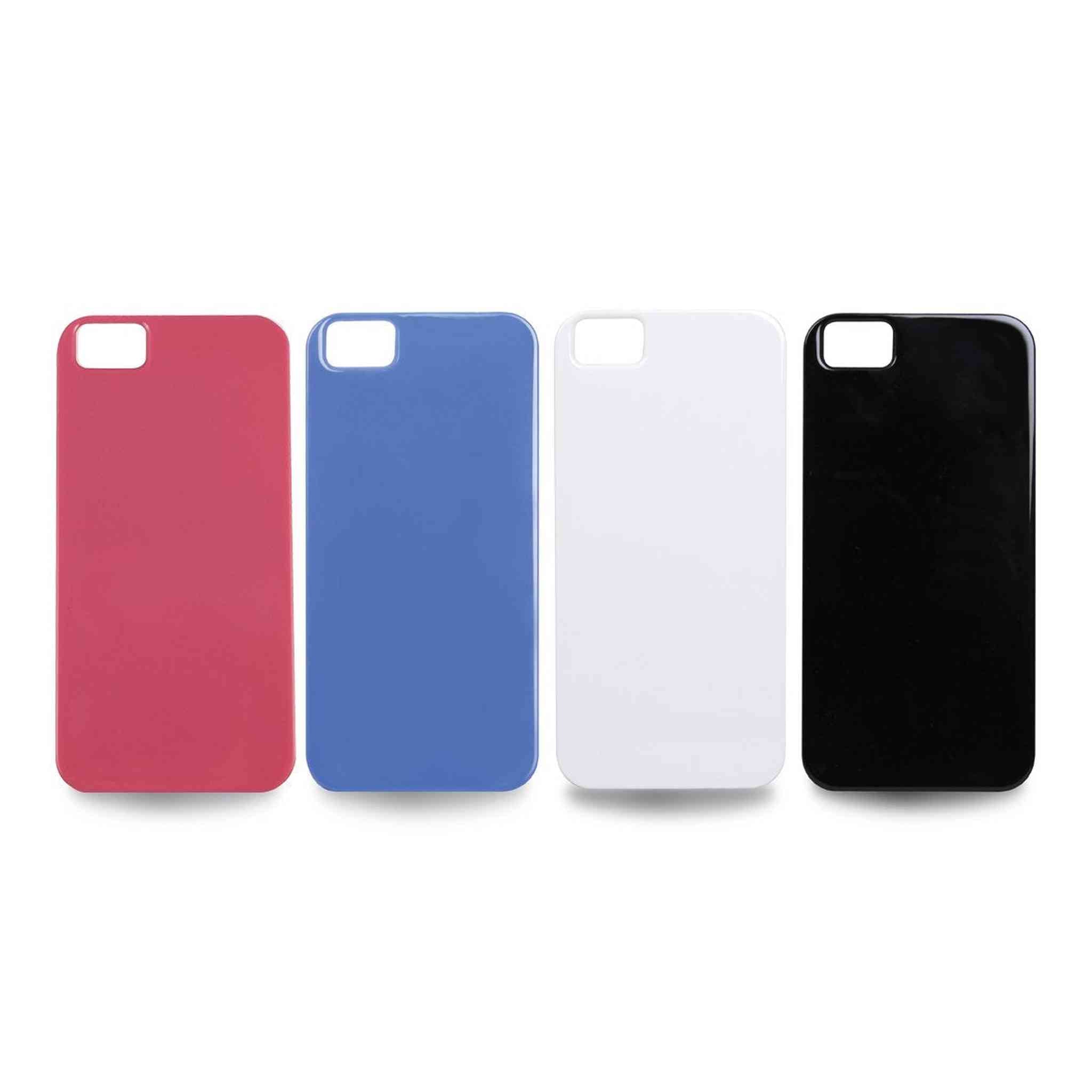 The Joy Factory Madrid - Ultra Slim PC Case with Screen Protector for iPhone5/5S, CSD134 Jet Black
