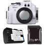 Nikon WP-N3 Waterproof Housing for Nikon 1 J4 or S2 Camera and NIKKOR 11-27.5mm or 10-30mm Lens + EN-EL22 Battery + 64GB SDXC Card Saver