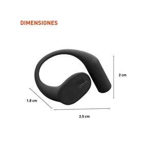 JBL Sense Lite - True Wireless Open-Ear Headphones Black