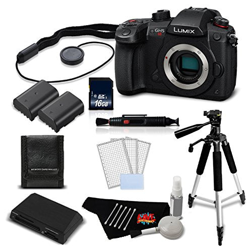 Panasonic Lumix DC-GH5S Digital Camera International Version + 16GB Memory Card Card + Extra Battery Combo