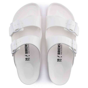 Birkenstock Unisex Arizona Essentials EVA White Sandals - 40 N EU