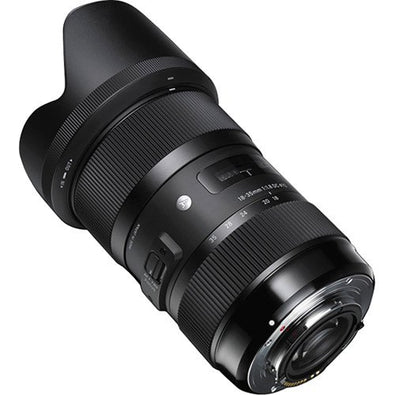 Sigma 18-35mm f/1.8 DC HSM Art Lens for Canon # 210-101 + 72mm 3 Piece Filter Ki