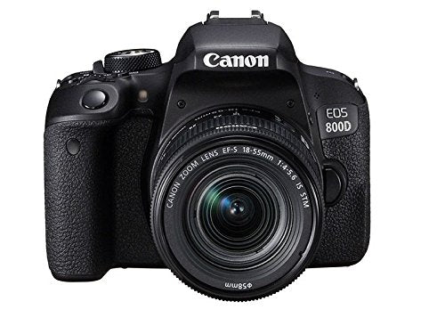 Canon EOS 800D Digital SLR with 18-55 is STM Lens Black International Version