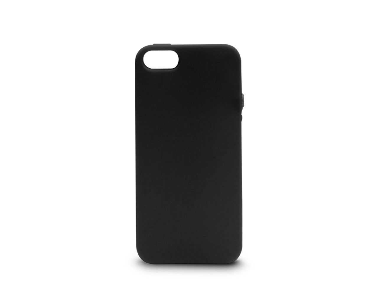 The Joy Factory Jugar Soft Silicone Case with Metal Frame for iPhone5/5S, CSD104 (Matte Black)