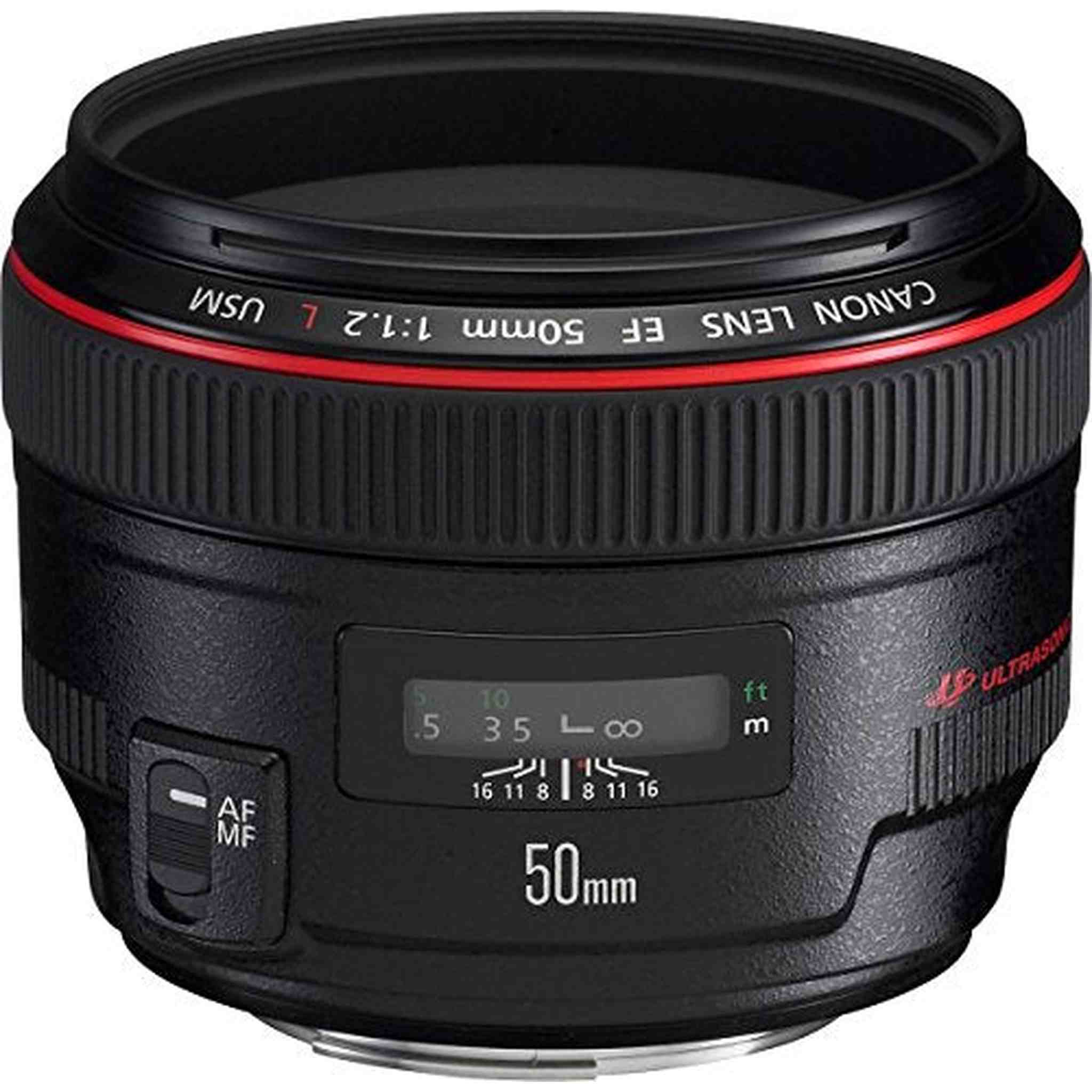 Canon EF 50mm f/1.2 L AF USM Lens - Used Canon