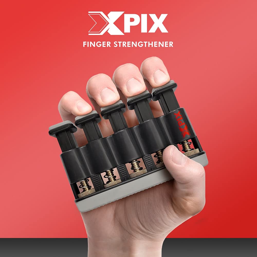 XPIX Guitar Finger Exerciser for Training, Longevity and Accuracy Perfect for Guitarists