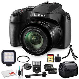 Panasonic Lumix DC-FZ80 Digital Camera DC-FZ80DK Starter Bundle