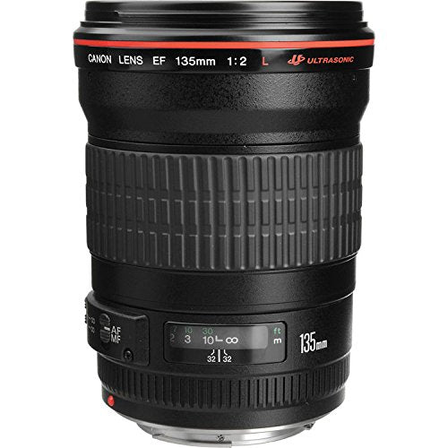 Canon EF 135mm f/2L USM Lens (International Model) Basic Bundle