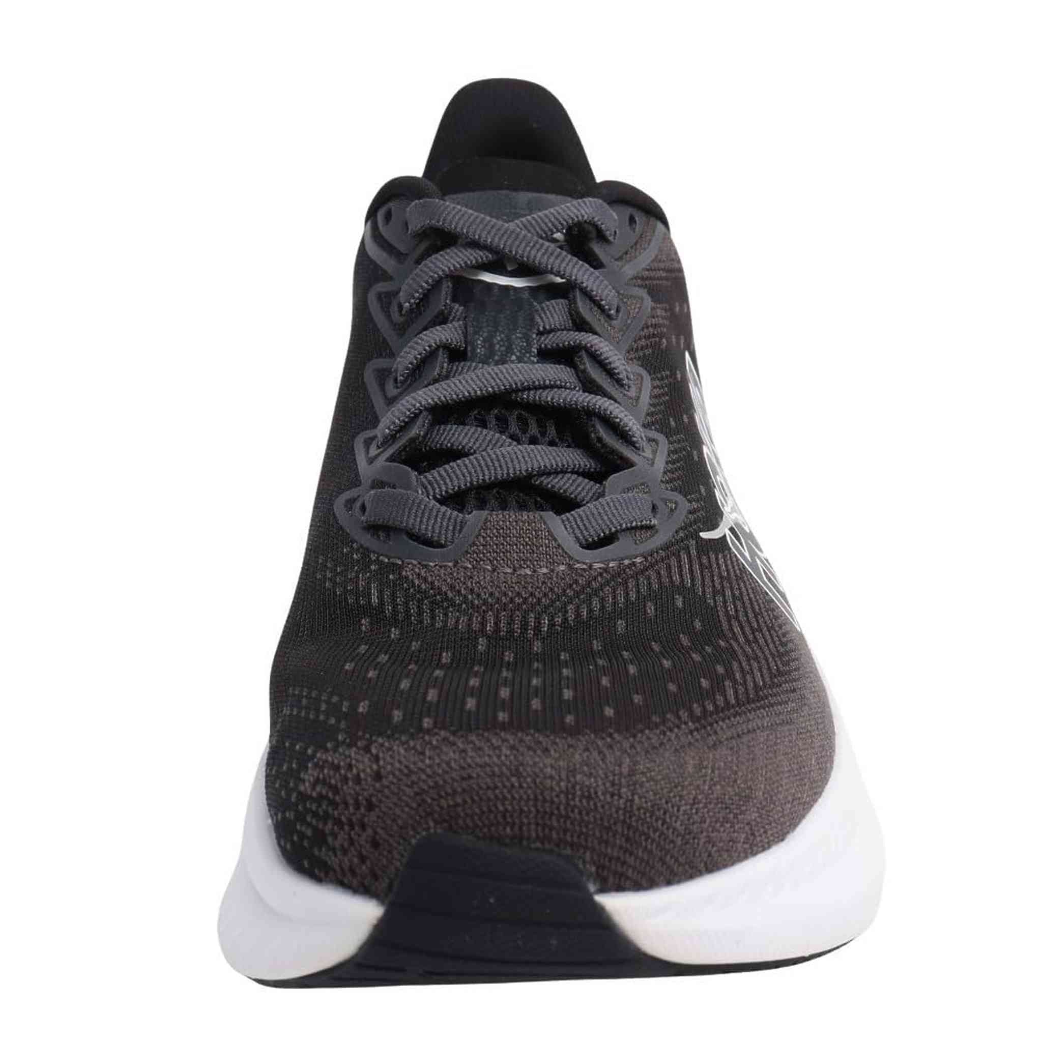 Hoka Women's Mach 6 Sneaker, Black/White, 8.5