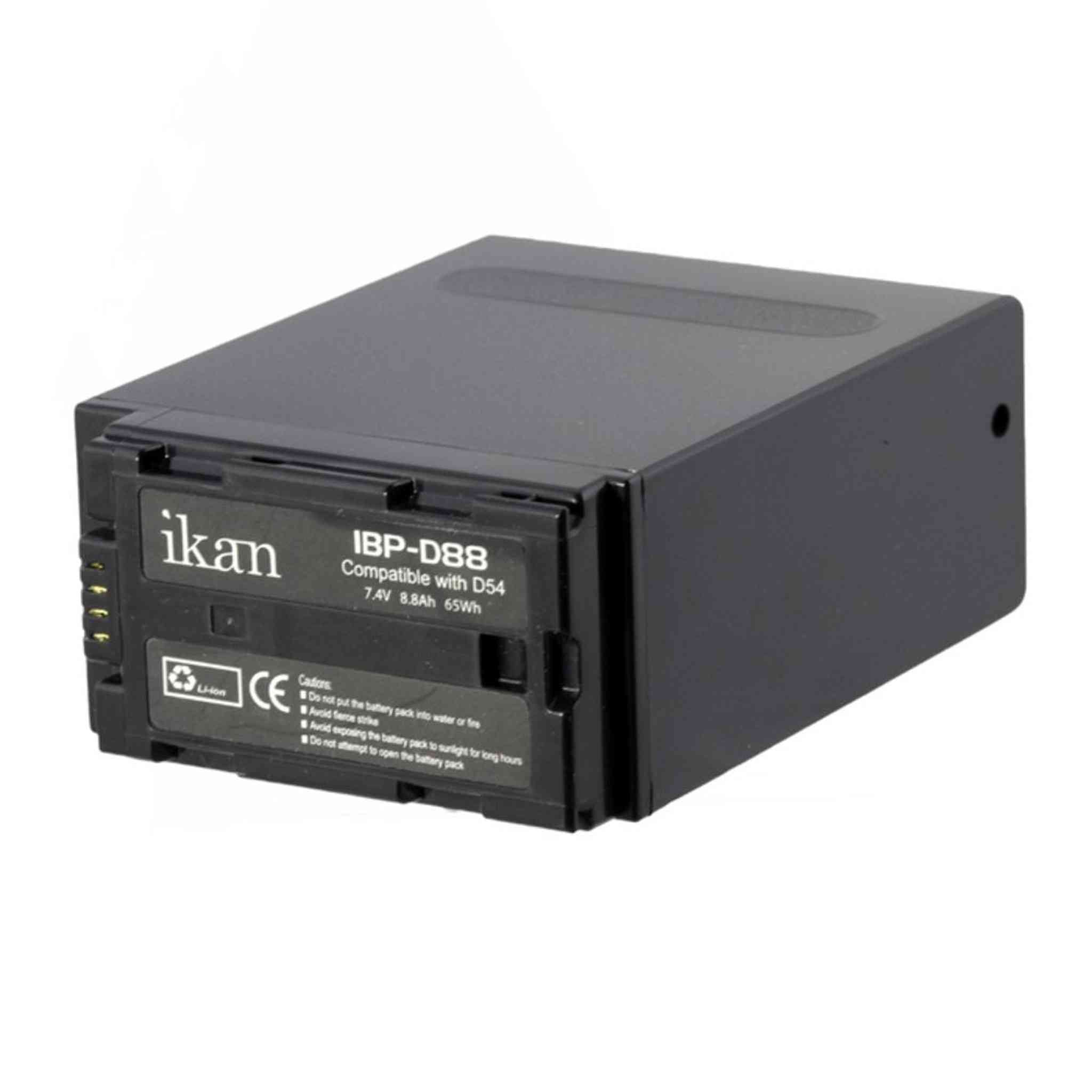 Ikan IBP-D54 Panasonic D54 Compatible Battery Black