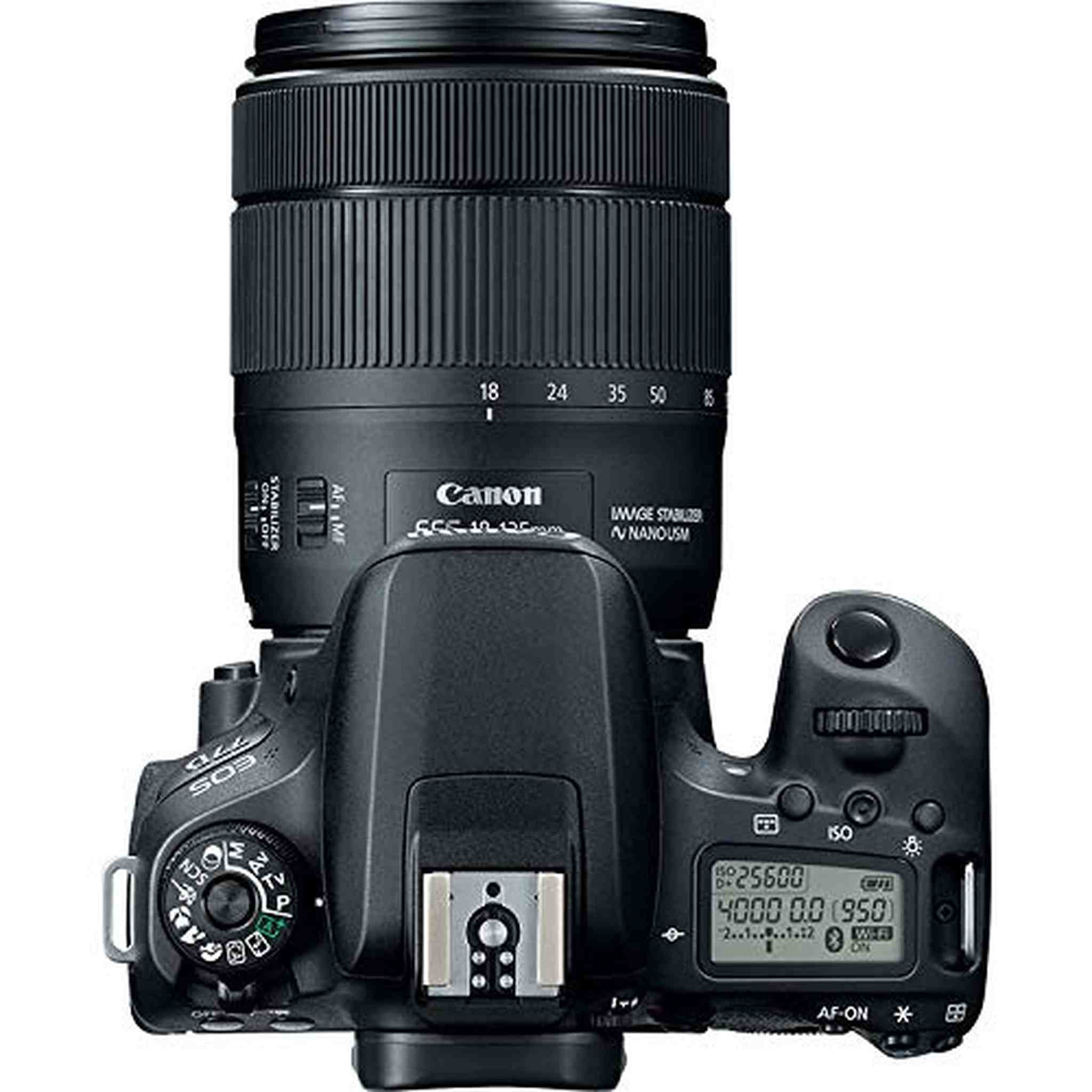 Canon EOS 77D DSLR Camera with 18-135mm Lens Bundle w/ 9 Piece Filter Kit + Bonus 10-18mm Lens International Model Canon