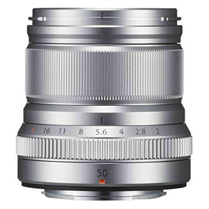 Fujinon XF50mmF2 R WR Lens - Silver