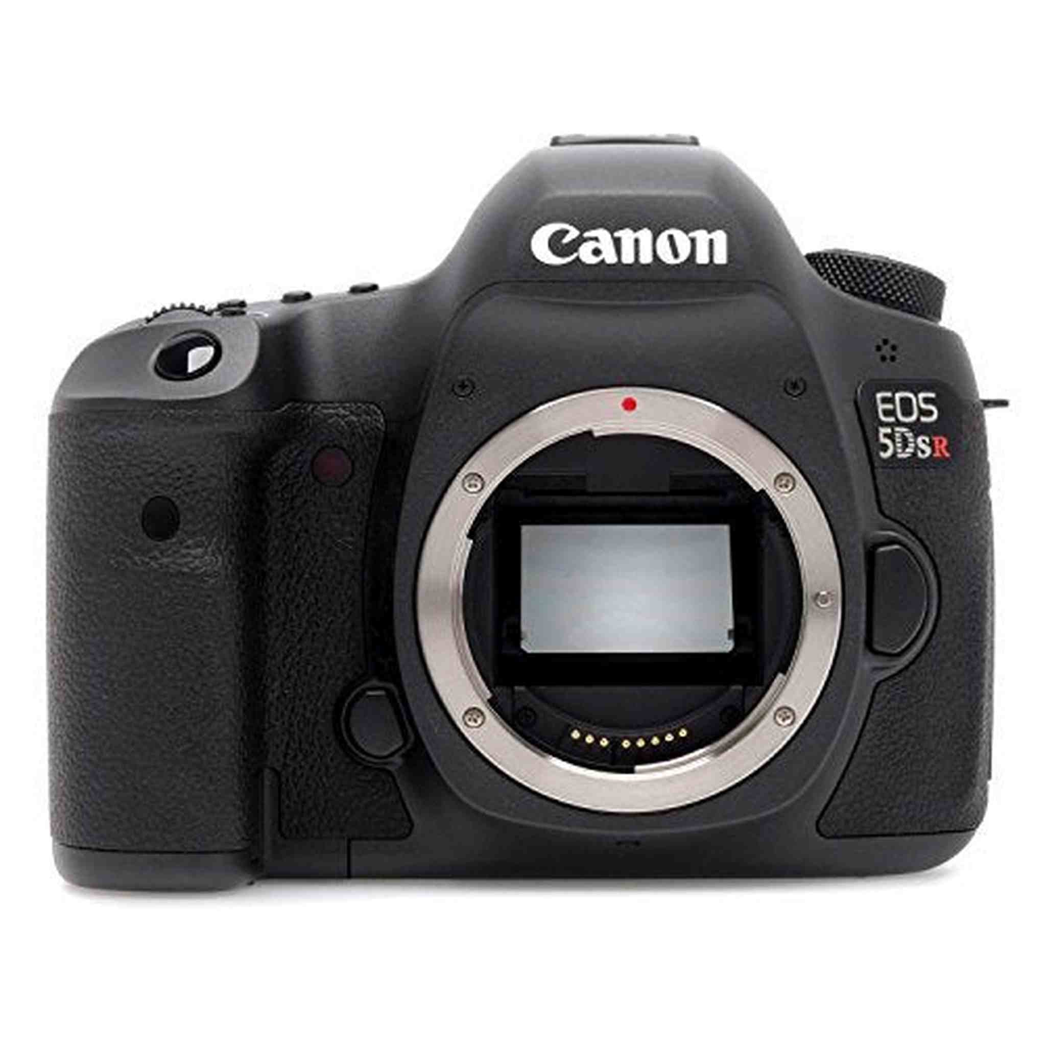 Canon 0582C002-IV EOS 5DS R Digital SLR with Low-Pass Filter Effect Cancellation (Body Only) International Version (No Warranty), Black - Used
