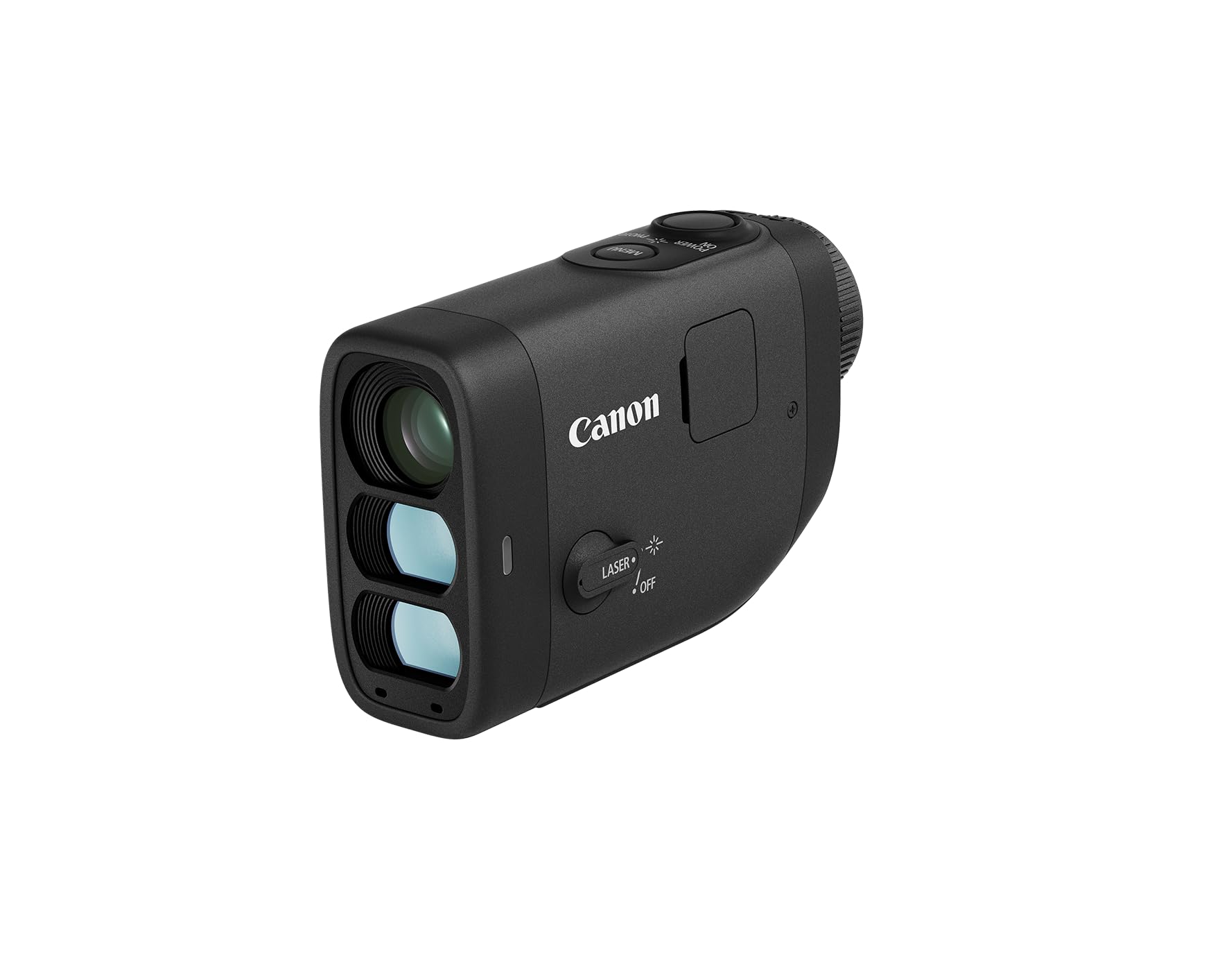 Canon PowerShot Golf Digital Laser Rangefinder, Digital Zoom, Magnify 6X to 12x, Built-in Slope Correction, Photo and Video Camera Capabilities, IPX4 Equivalent Water Resistant, Black