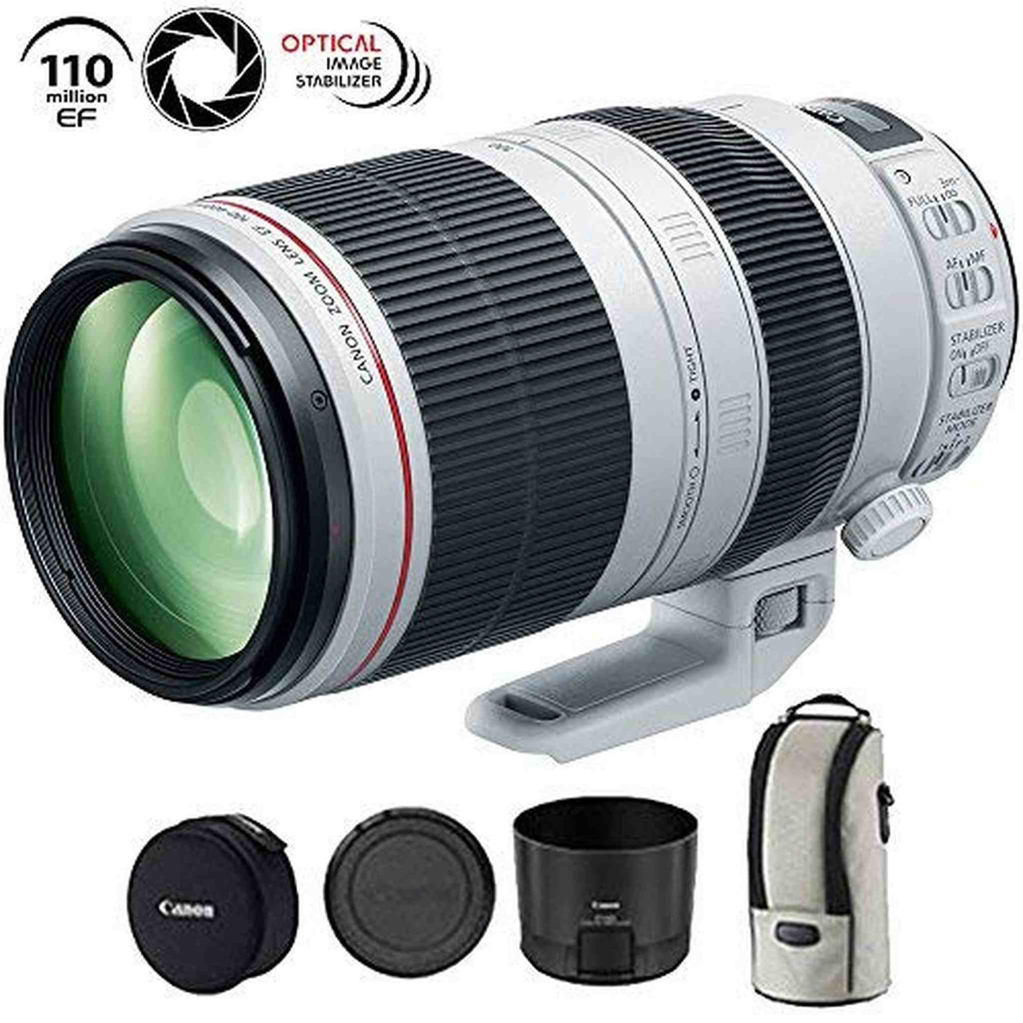 Canon EF 100-400mm f/4.5-5.6L is II USM Lens - 9524B002 Renewed - Reconditioned Canon
