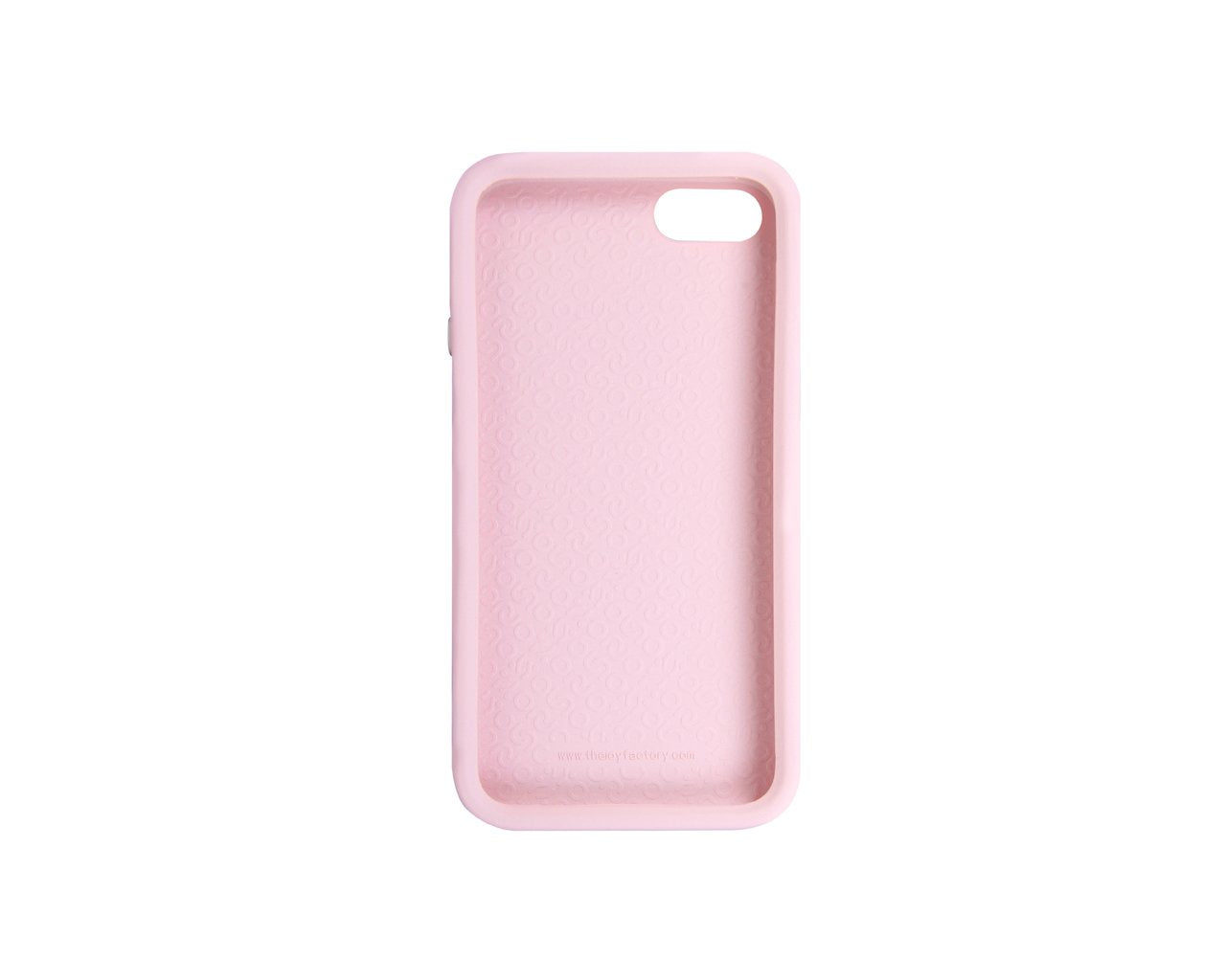 The Joy Factory Jugar Soft Silicone Case with Metal Frame for iPhone5/5S, CSD103 (Soft Pink)