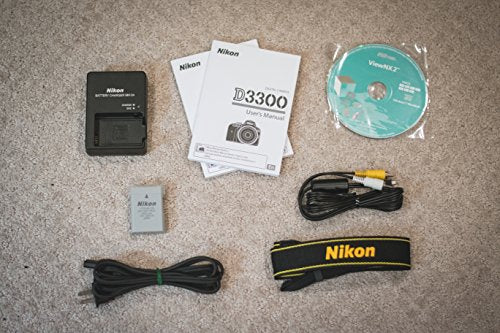 Nikon D3300 Digital SLR Camera Body Black - International Version No Warranty