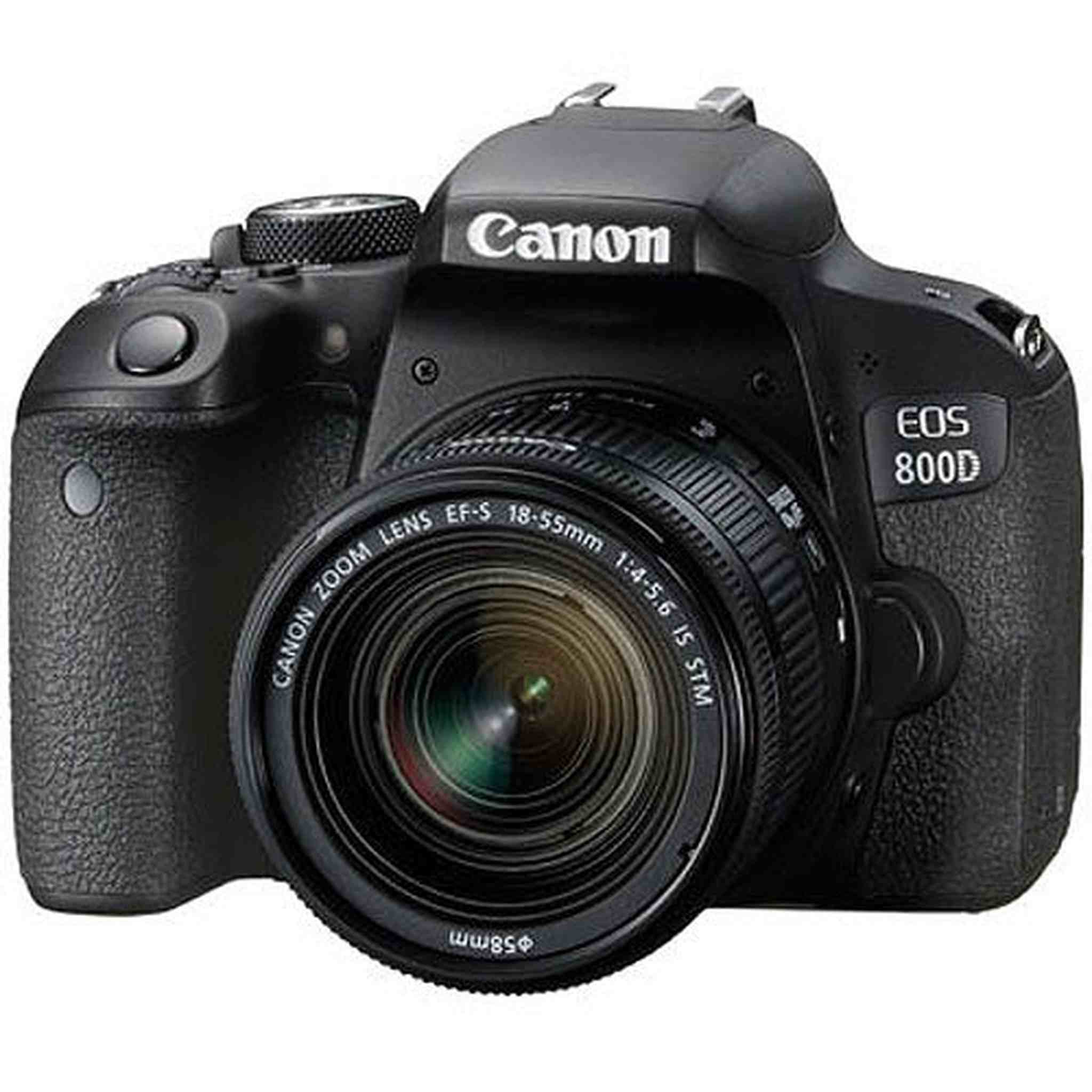 Canon EOS 800D Digital SLR with 18-55 is STM Lens Black International Version Canon