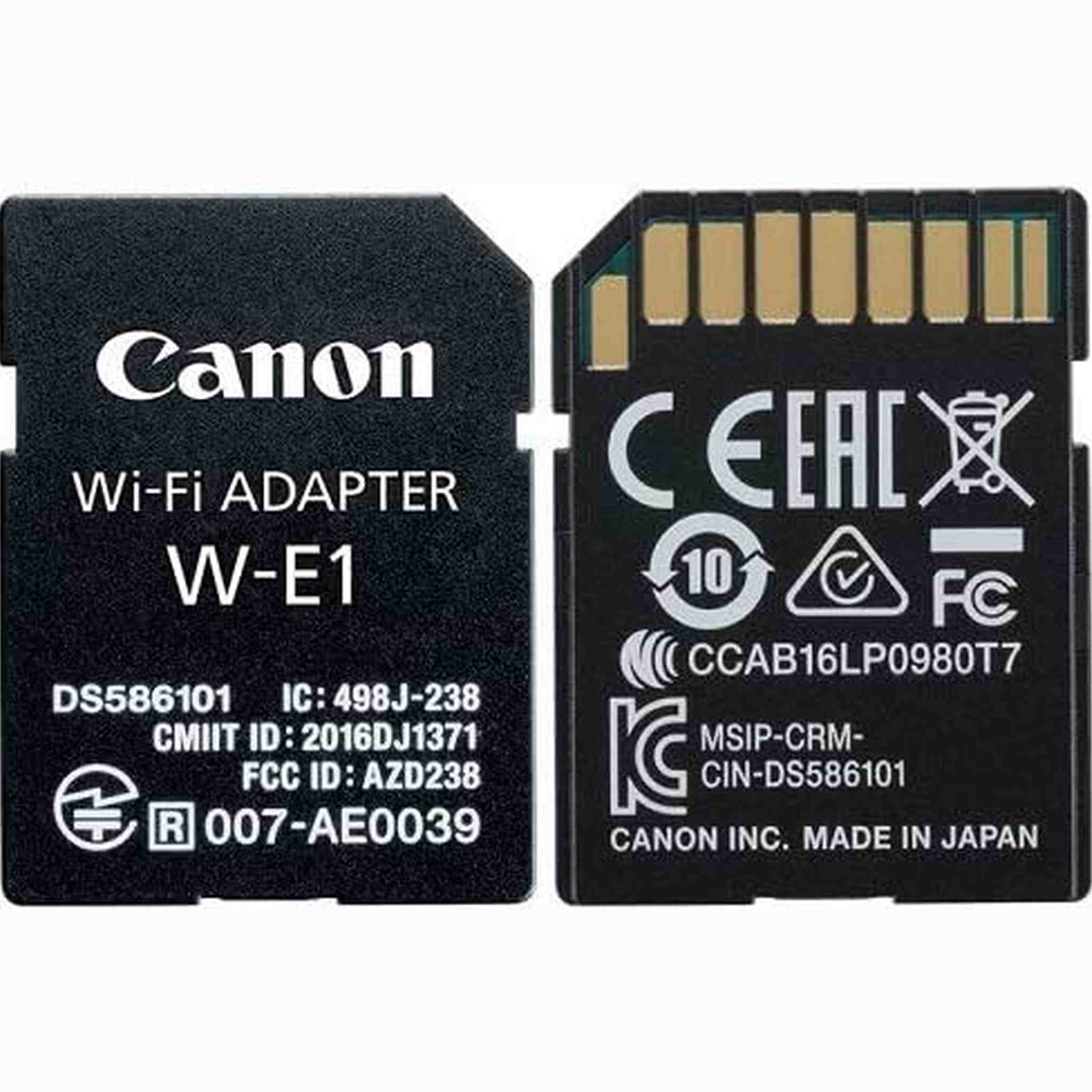 Canon W-E1 Wi-Fi Mobile Adapter for EOS 7D Mark II, EOS 5DS, EOS 5DS R Cameras