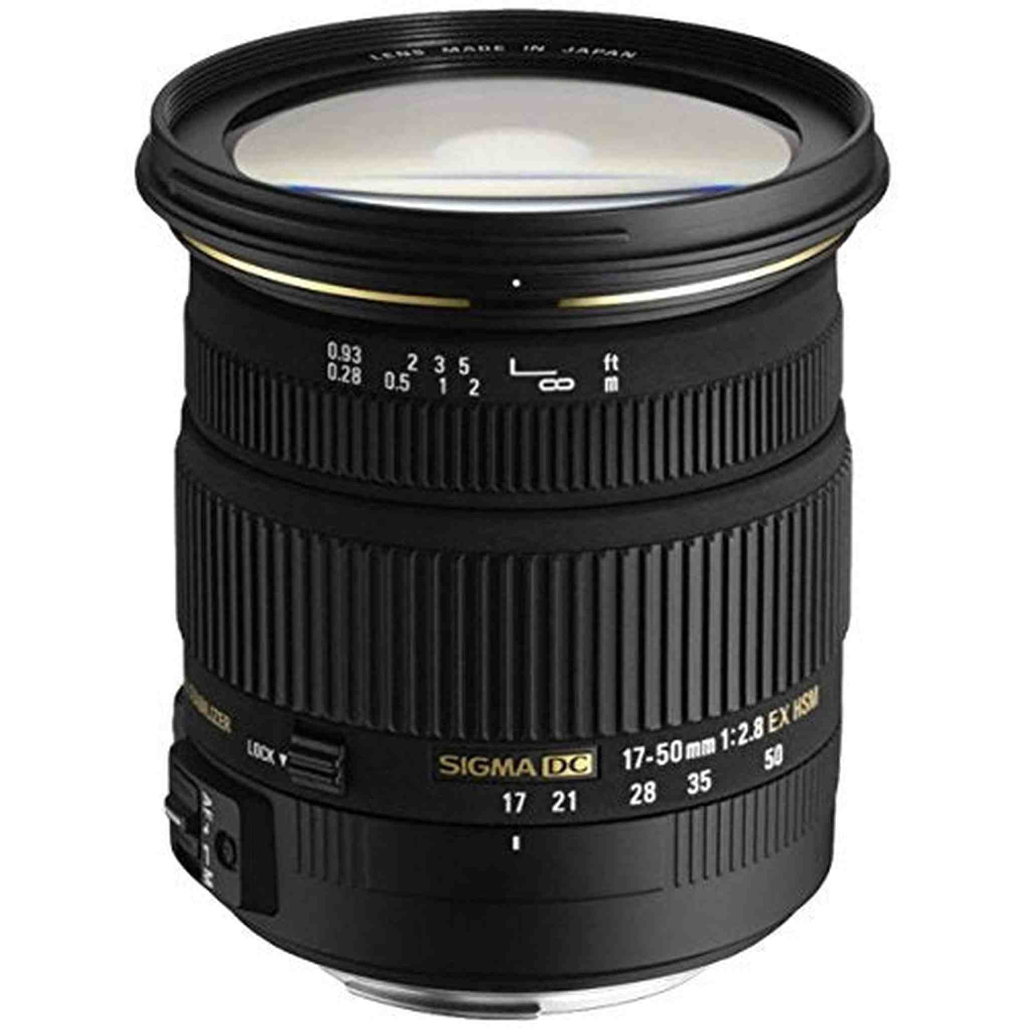 Sigma 17-50mm f/2.8 EX DC OS HSM FLD Large Aperture Standard Zoom Lens for Nikon Digital DSLR Camera - Used Sigma