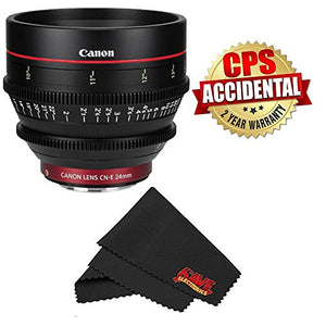Canon CN-E Cinema Prime Lens International Version 2 Year Warranty 24MM