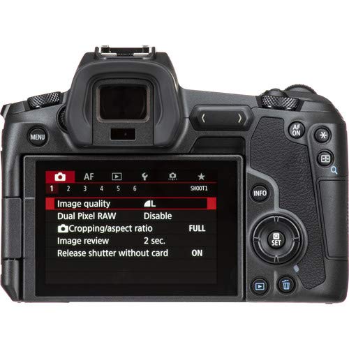 Canon EOS R Mirrorless Digital Camera Body Only, International - Storage Bundle