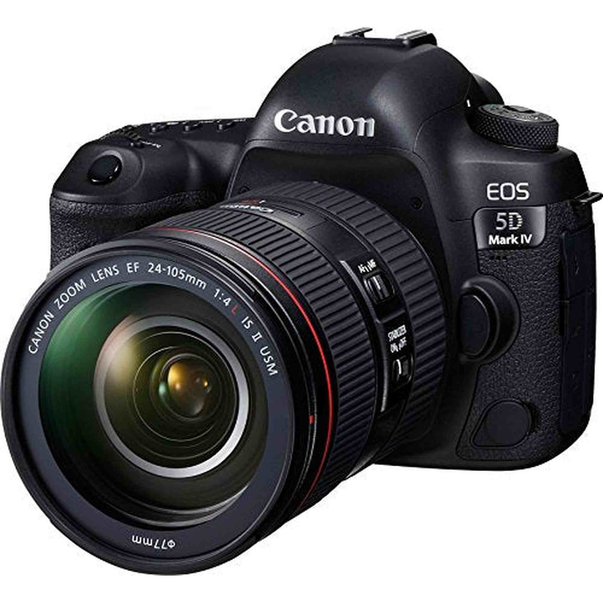 Canon EOS 5D Mark IV Full Frame Digital SLR Camera with EF 24-105mm f/4L IS II USM Lens Kit - Used Canon