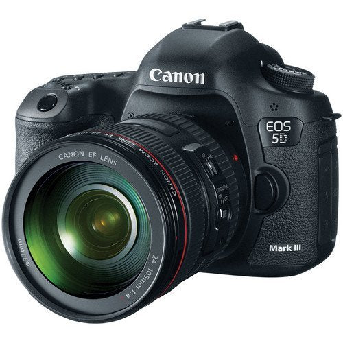 Canon EOS 5D Mark III 22.3 MP Full Frame CMOS Digital SLR Camera with EF 24-105mm f/4 L is USM Lens International Versio