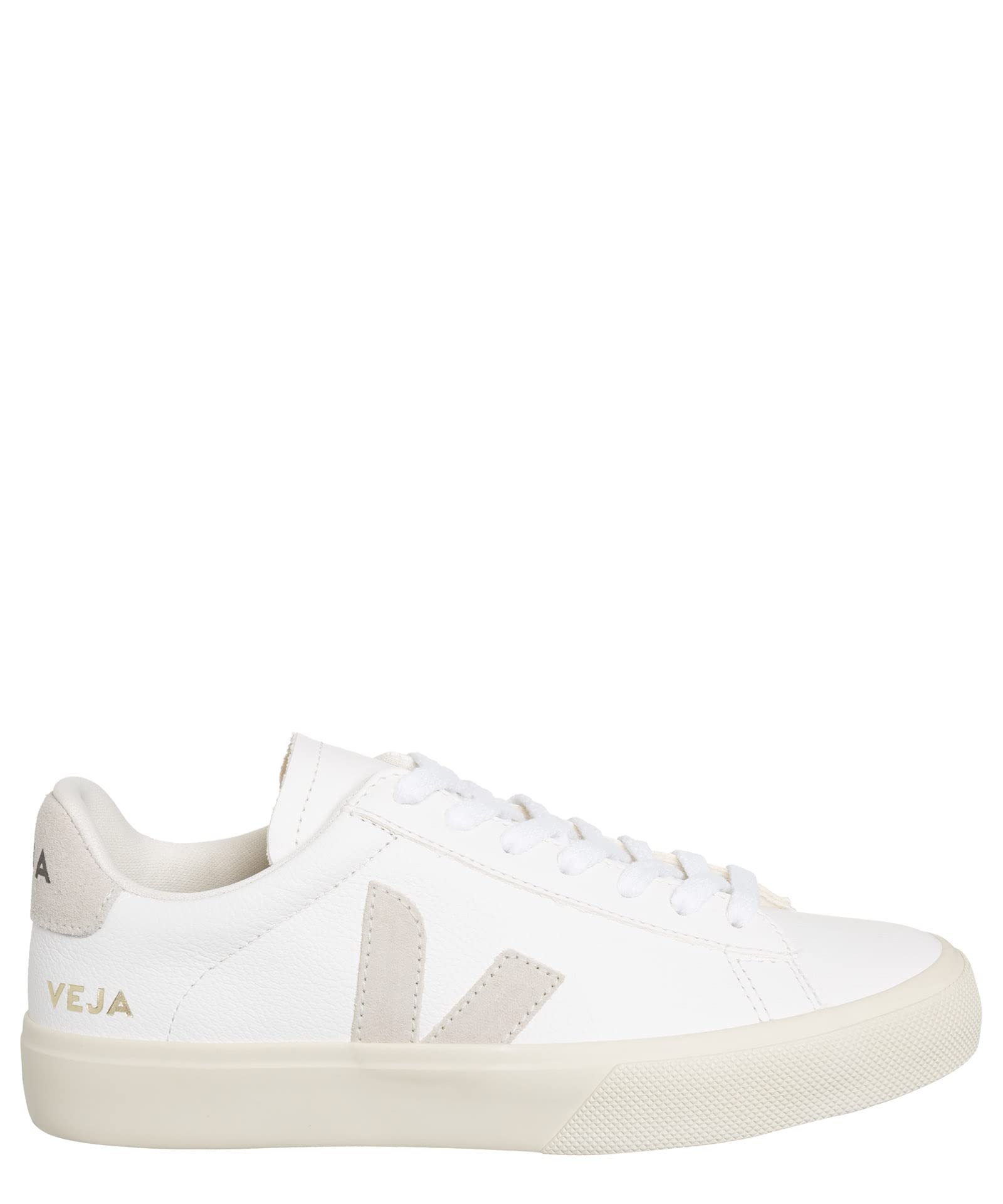 Veja Women's Campo Sneakers, Extra White/Natural Suede, 5 Medium US